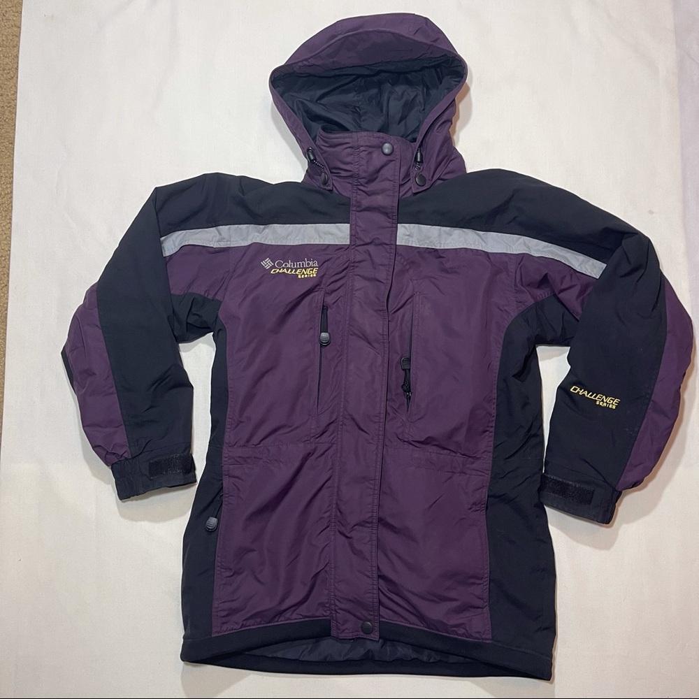Columbia Women’s Challenge Series Purple Ski Coat sz: S